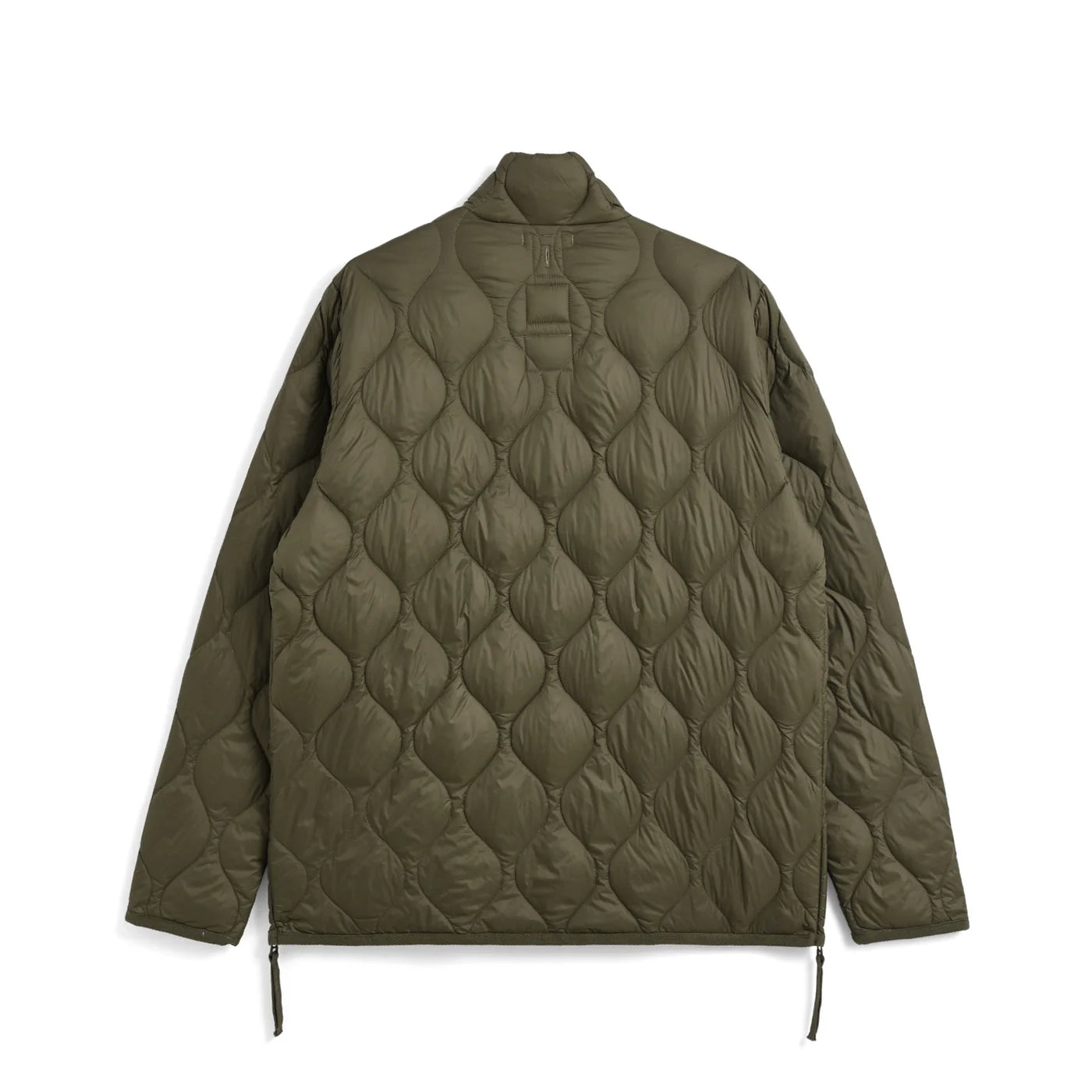 TAION ダウンジャケット　ソフトシェル TAION〉[UNISEX] ミリタリー ハイネックWジップ ダウンジャケット