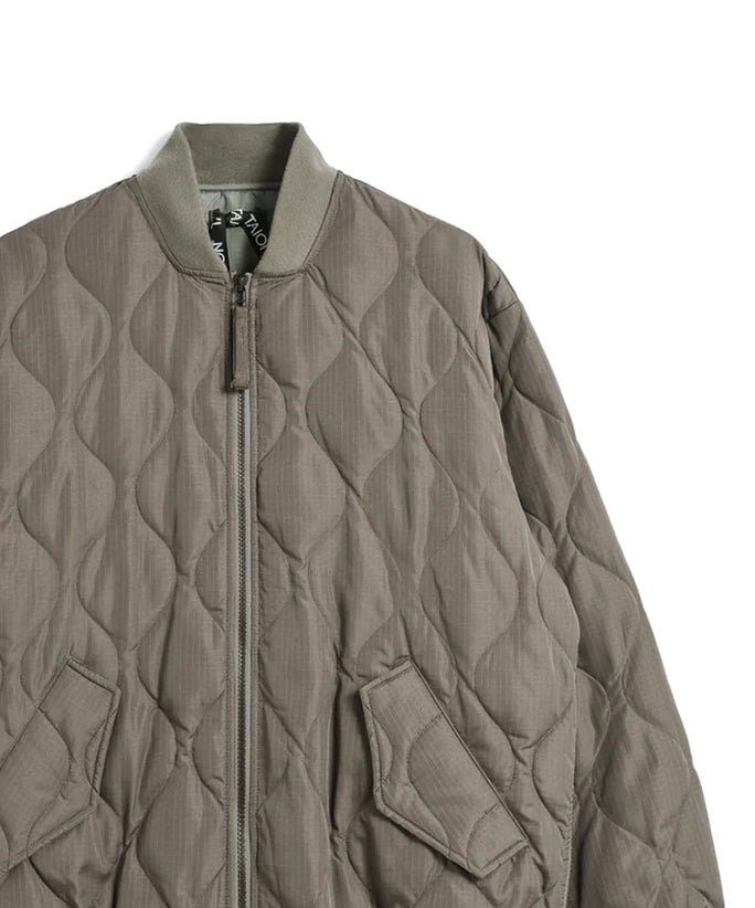 TAION〉[UNISEX] ミリタリー MA-1 ダウンジャケット(TAION-111M1ML-1