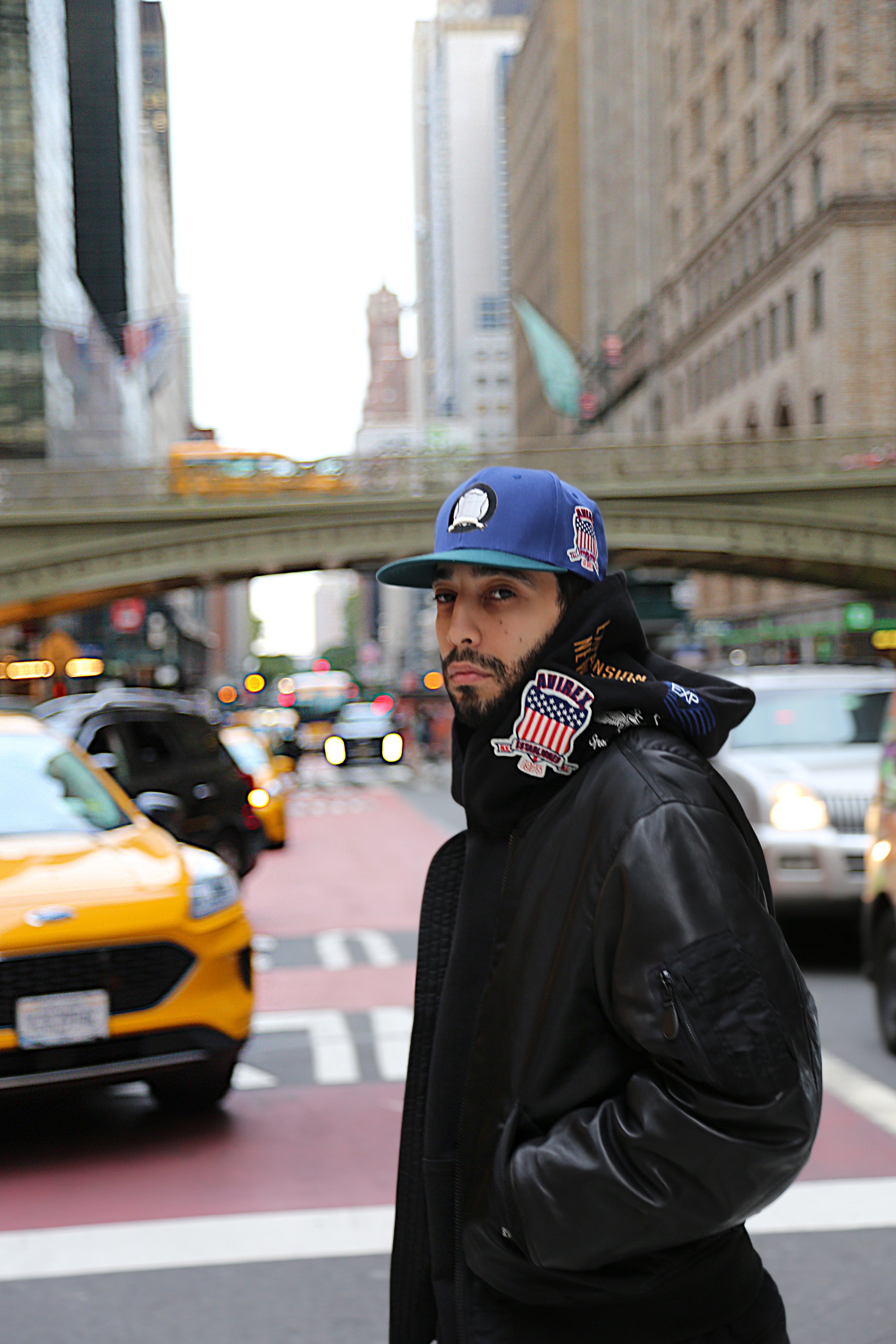 EXPANSION NY〉MA-1 SLEEVE LEATHER｜UP NORTH ONLINE STORE