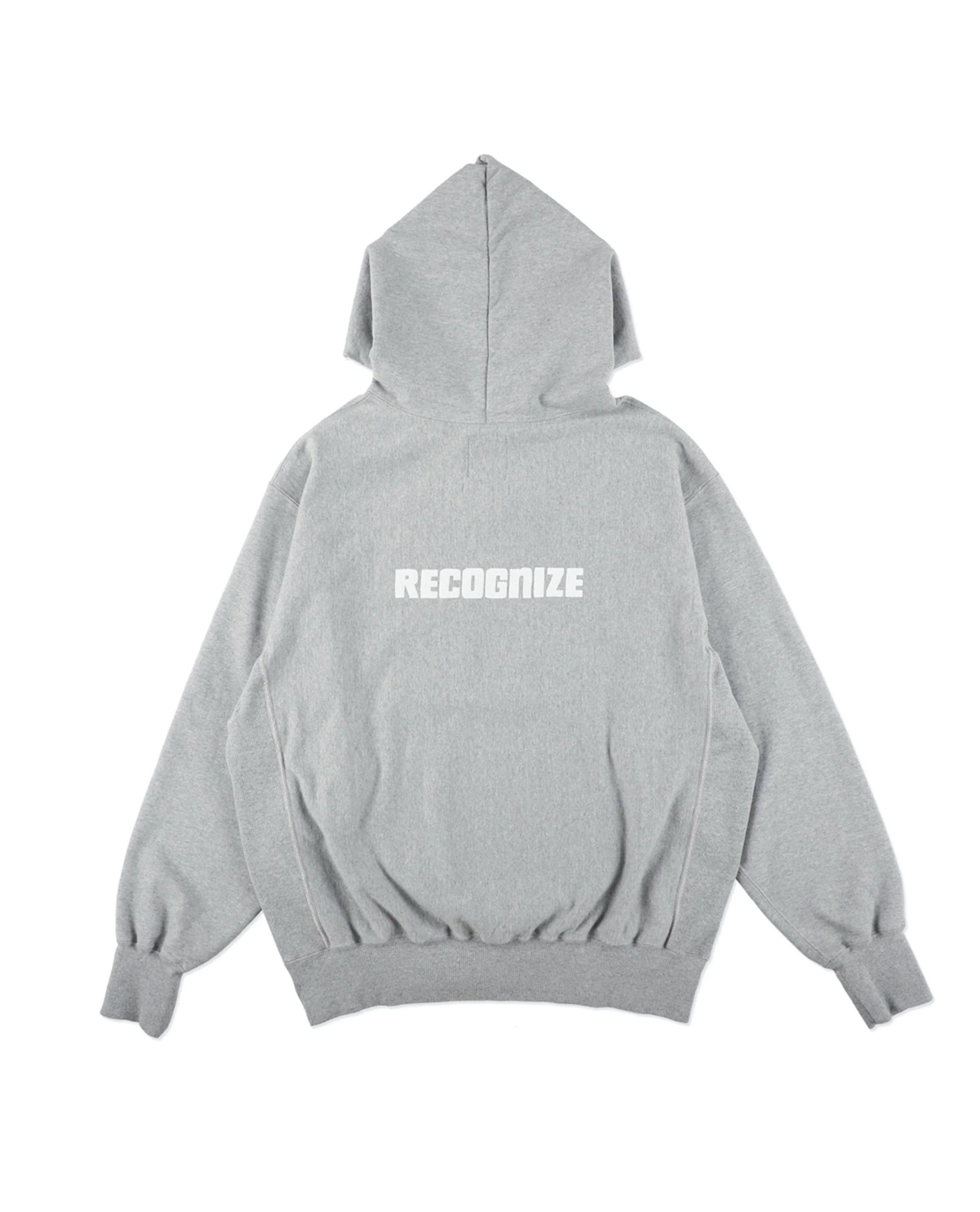 RECOGNIZE 7inchグレー パーカー DJ MURO 7__2_e701657a-9c52-4fd8-9bf8-