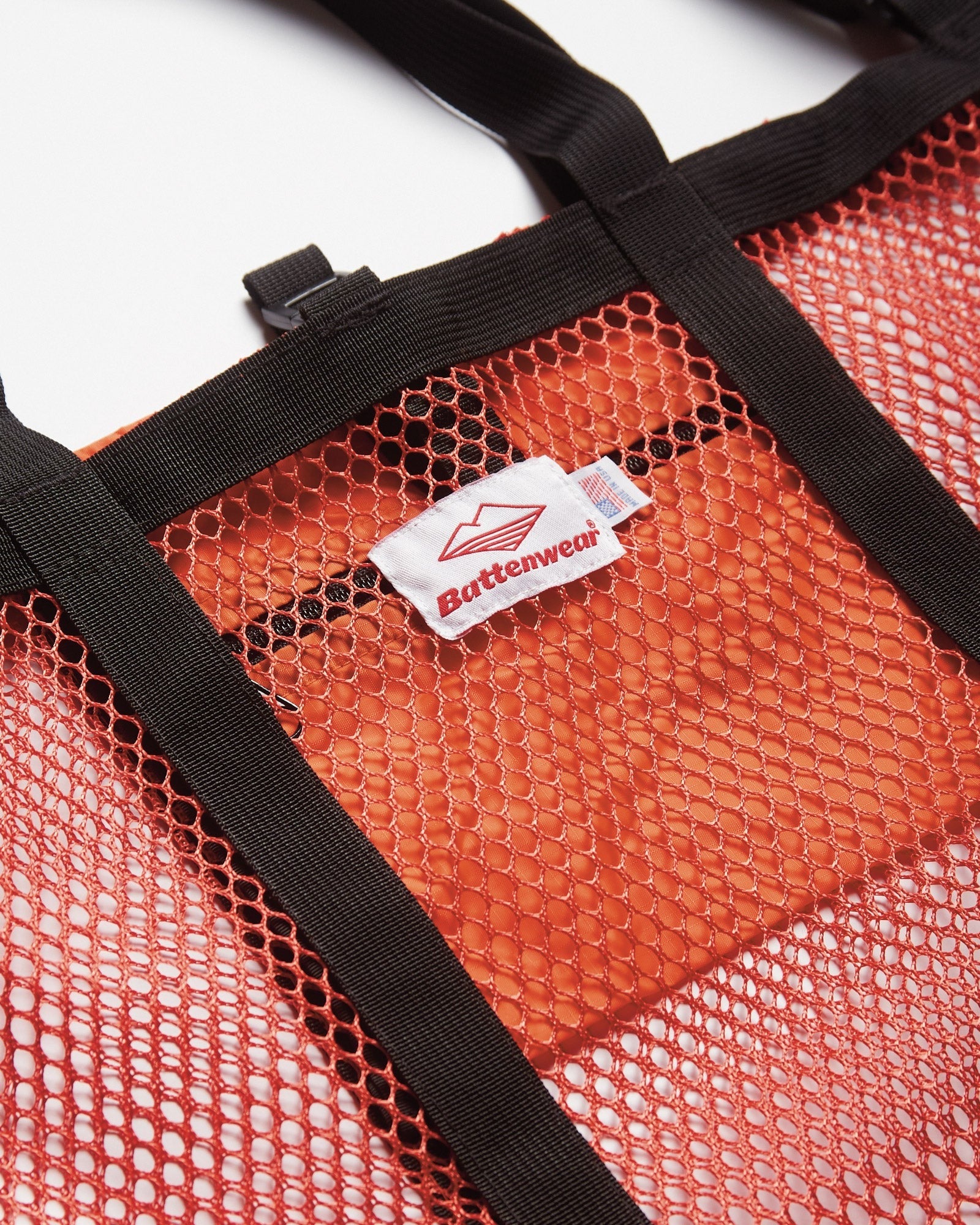 BATTENWEAR  バテンウエア　メッシュトートバッグ 総メッシュの涼しげトートはスポーツにもエコバッグにも使えそう