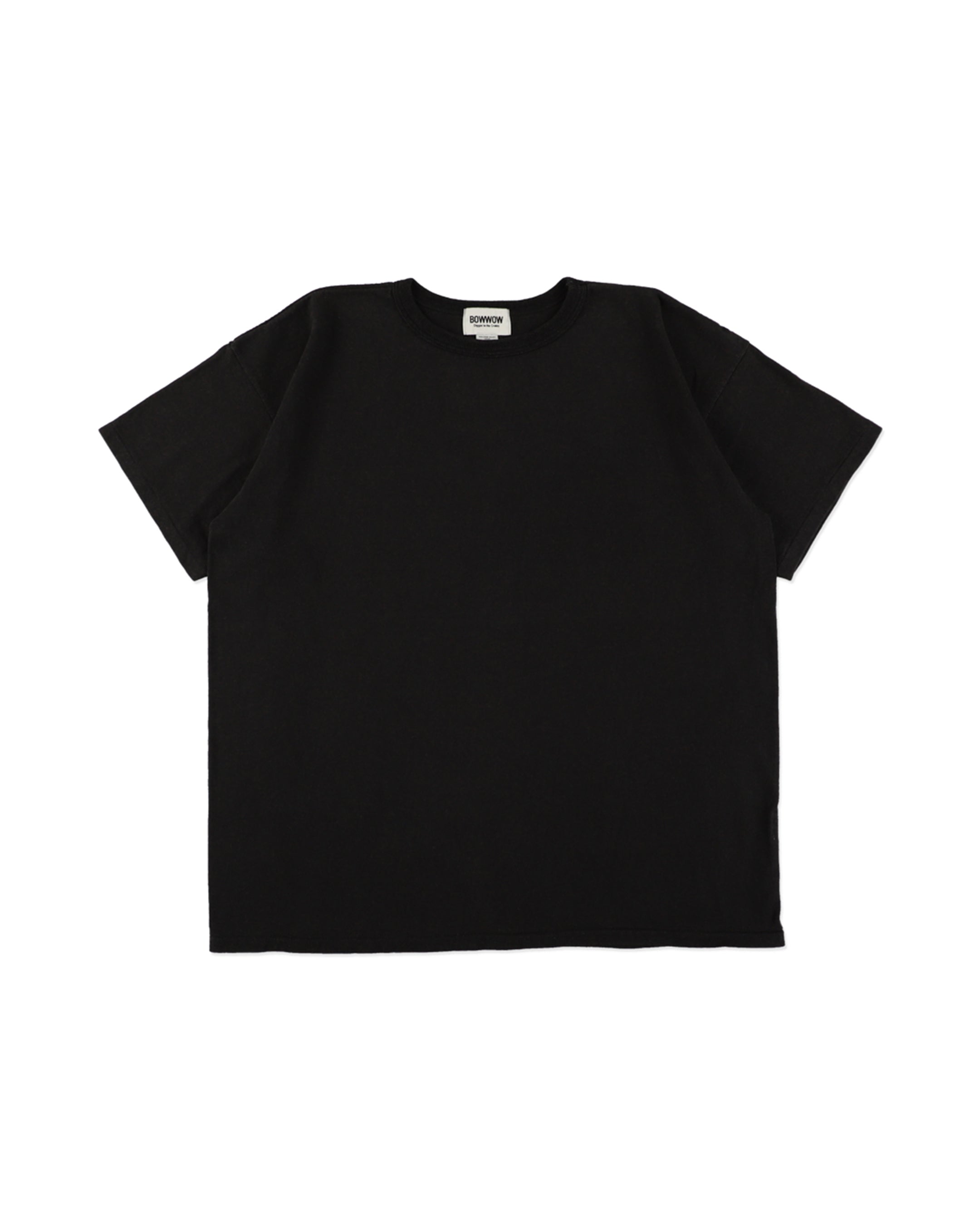 BowwowTシャツ BOW WOW バウワウ SS26 #7 VINYL TEE AGED / BLK - NUBIAN ヌビアン