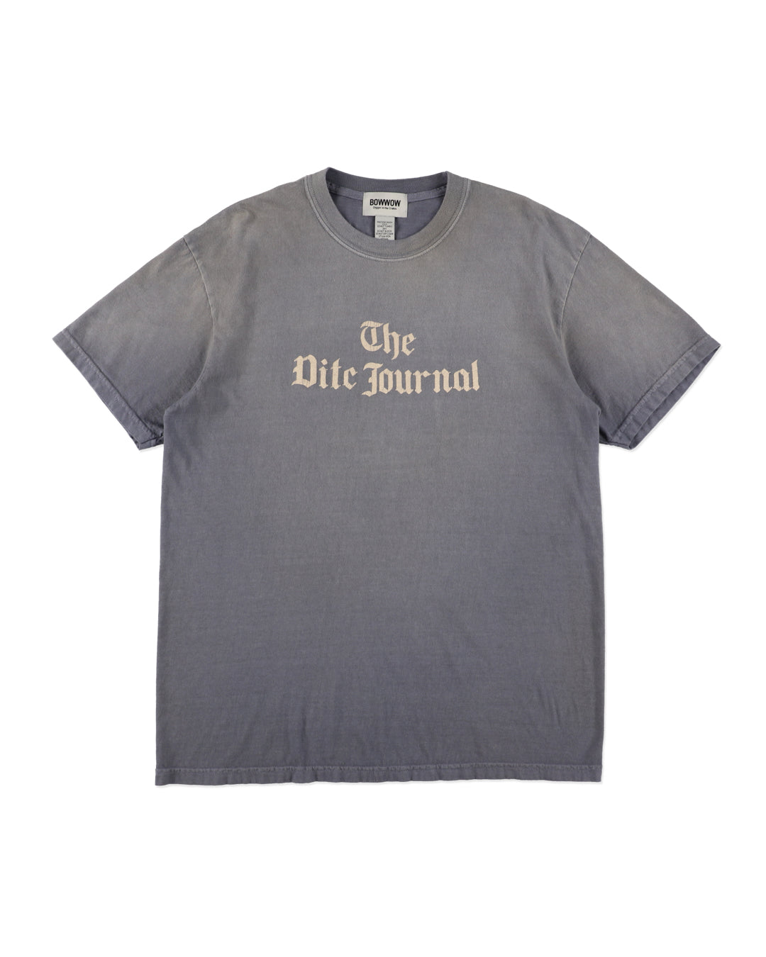 BOW WOW〉THE DITC JOURNAL TEE AGED｜UP NORTH ONLINE STORE