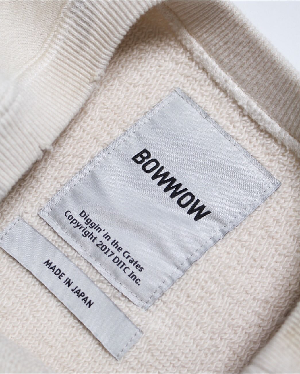 BOW WOW〉UNIV. MACLAREN LETTERING SWEATSHIRT AGED｜UP NORTH ONLINE 