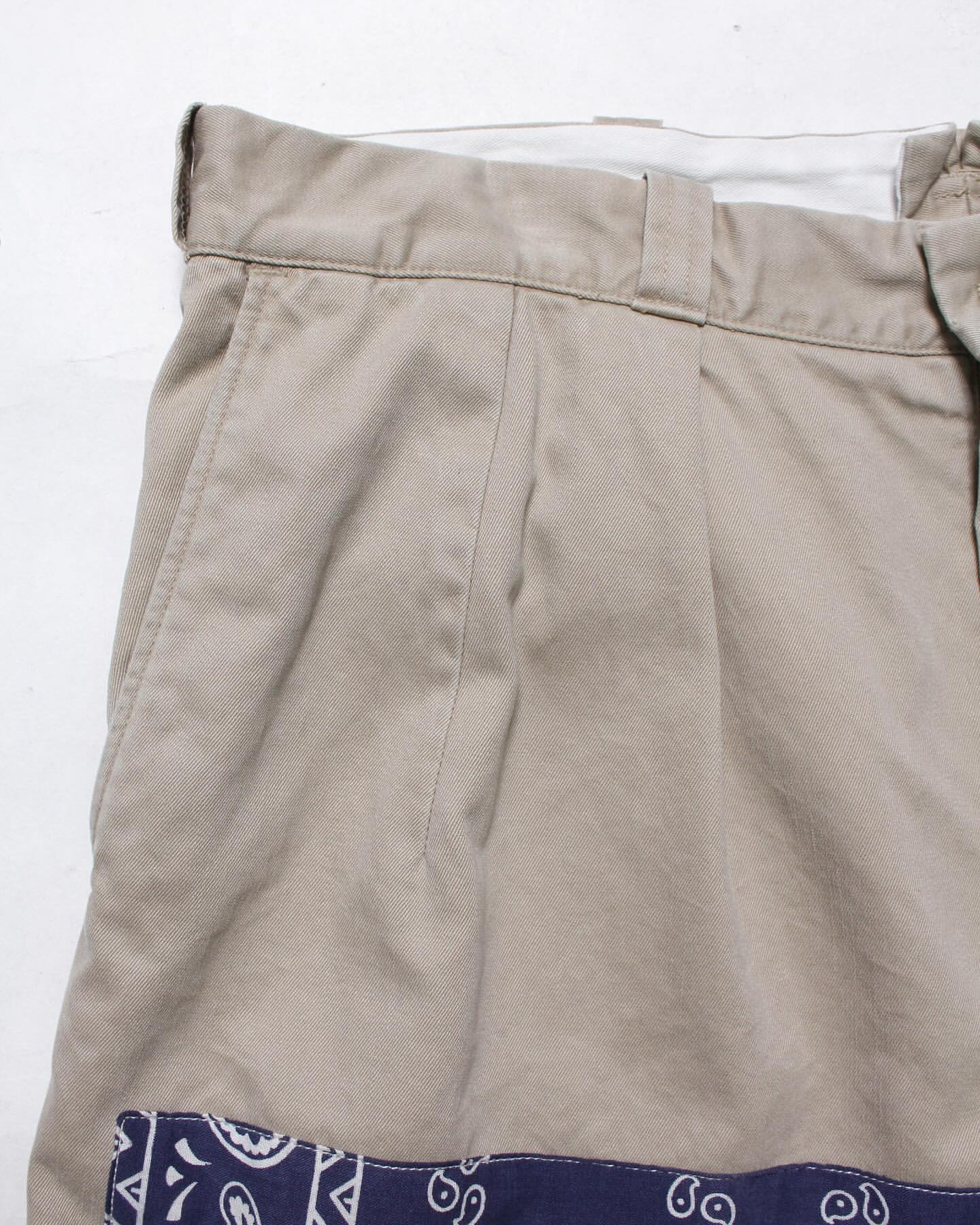 BOW WOW〉BANDANA REMADE CHINO SHORTS｜UP NORTH ONLINE STORE