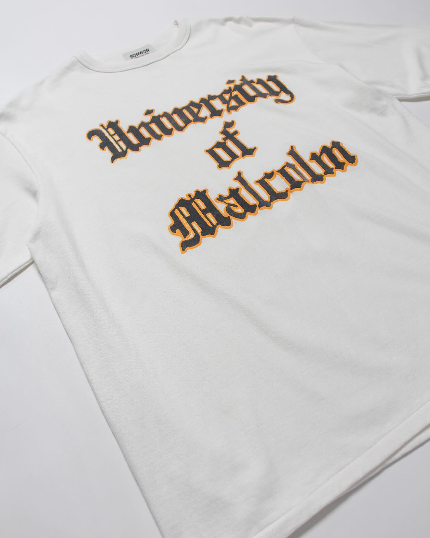BOW WOW〉UNIV. MACLAREN LETTERING 8812 LS｜UP NORTH ONLINE STORE