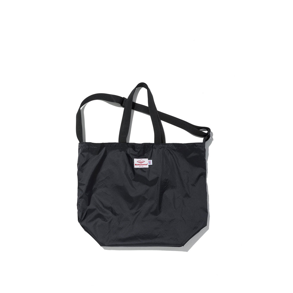 Battenwear〉Mini Packable Tote / Black x Black｜UP NORTH ONLINE STORE