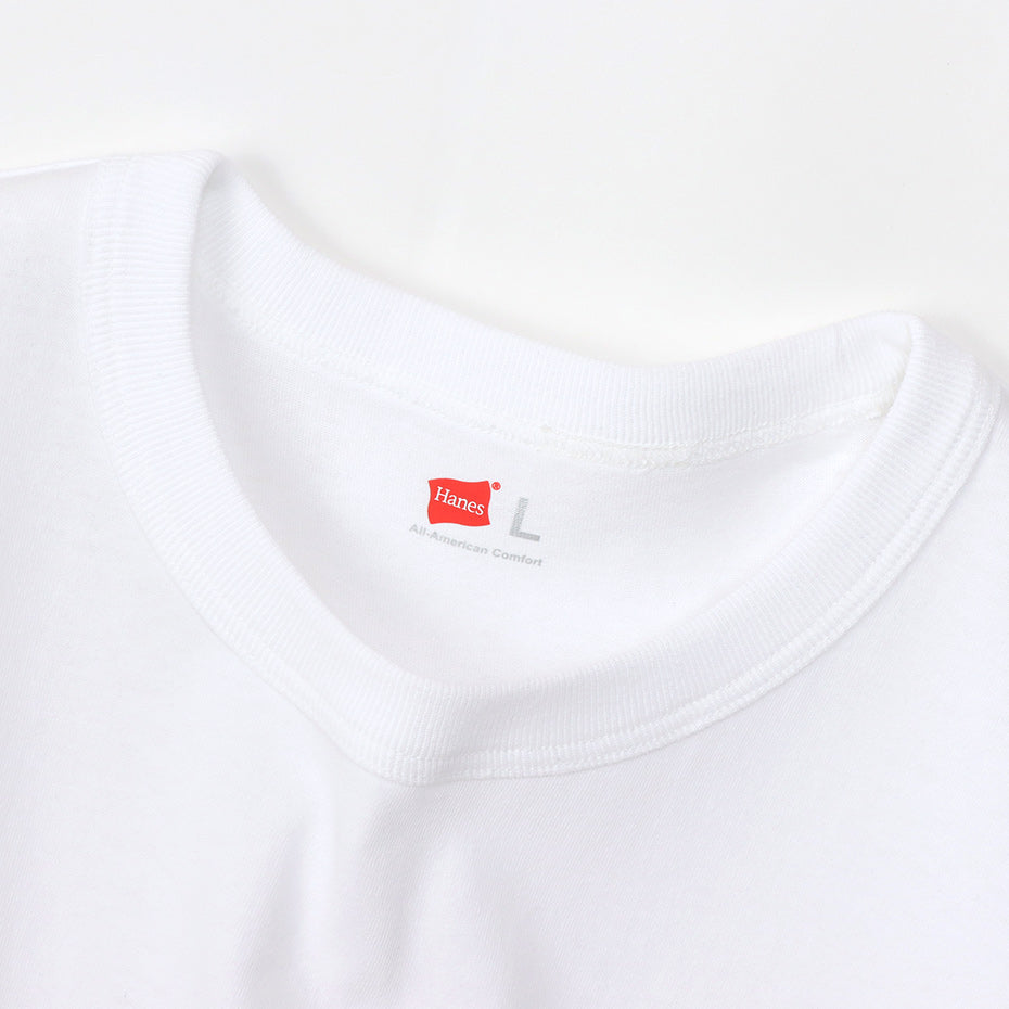 Hanes®︎ - Crewneck T-Shirt / White｜UP NORTH ONLINE STORE