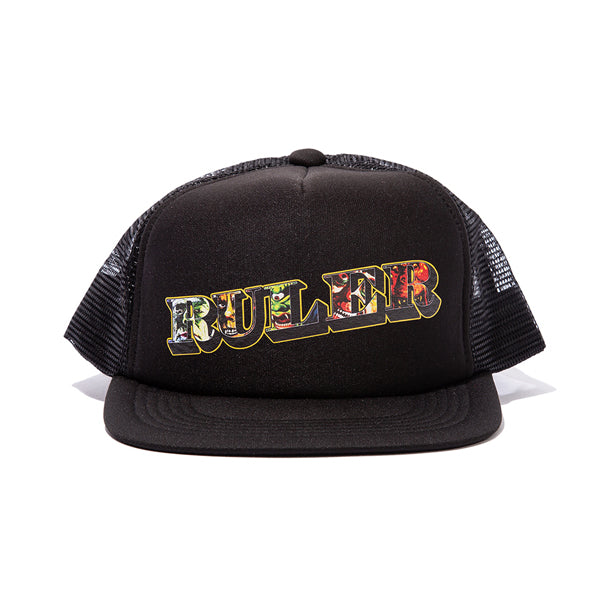 RULER ルーラー　CON MESH CAP ブラック RULER ルーラー CON MESH CAP ブラック - メルカリ