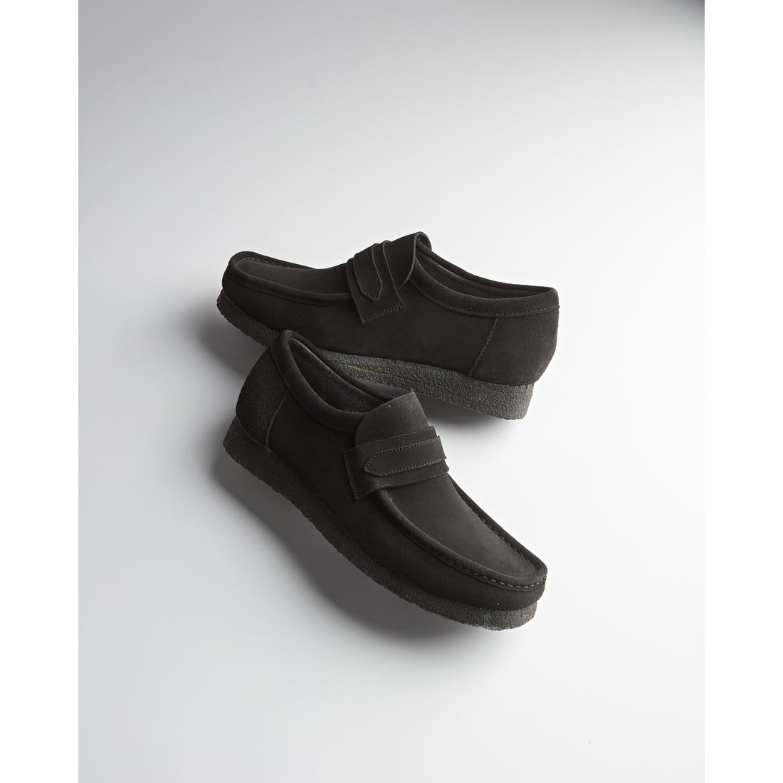 Clarks - Wallabee Loafer / Black Suede｜UP NORTH ONLINE STORE