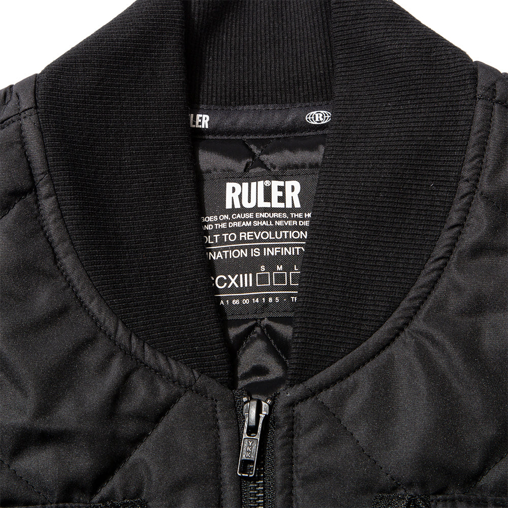 RULER®︎ - MATT QUILTED VEST｜UP NORTH ONLINE STORE