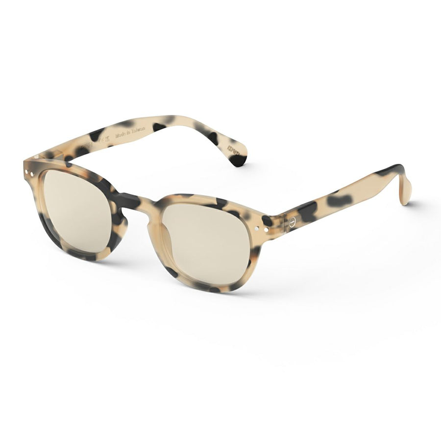 〈IZIPIZI〉SUN LIGHTCOLOR #C Light Tortoise(Light brown lenses)