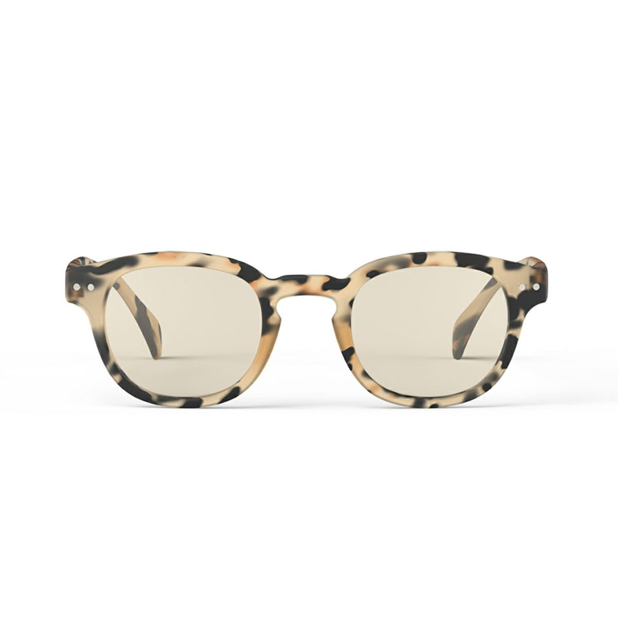 〈IZIPIZI〉SUN LIGHTCOLOR #C Light Tortoise(Light brown lenses)