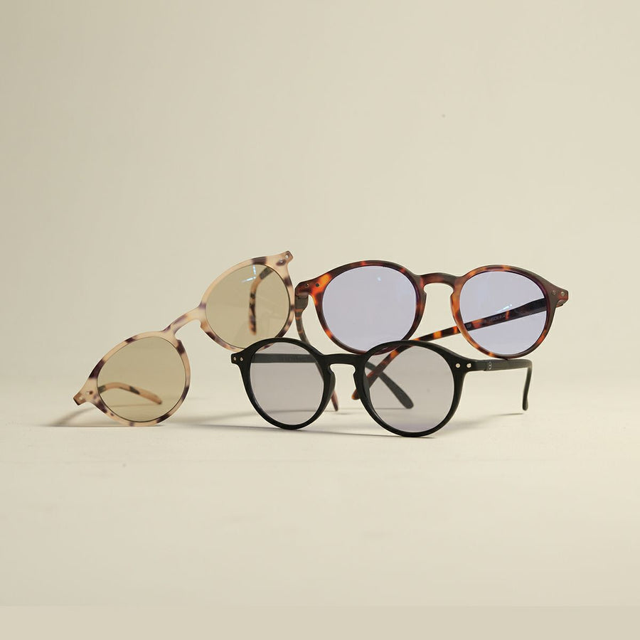 〈IZIPIZI〉SUN LIGHTCOLOR #D Light Tortoise(Light brown lenses)