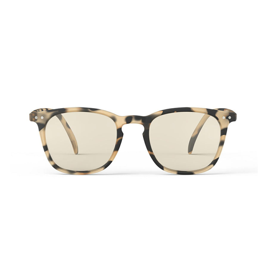 〈IZIPIZI〉SUN LIGHTCOLOR #E Light Tortoise(Light brown lenses)