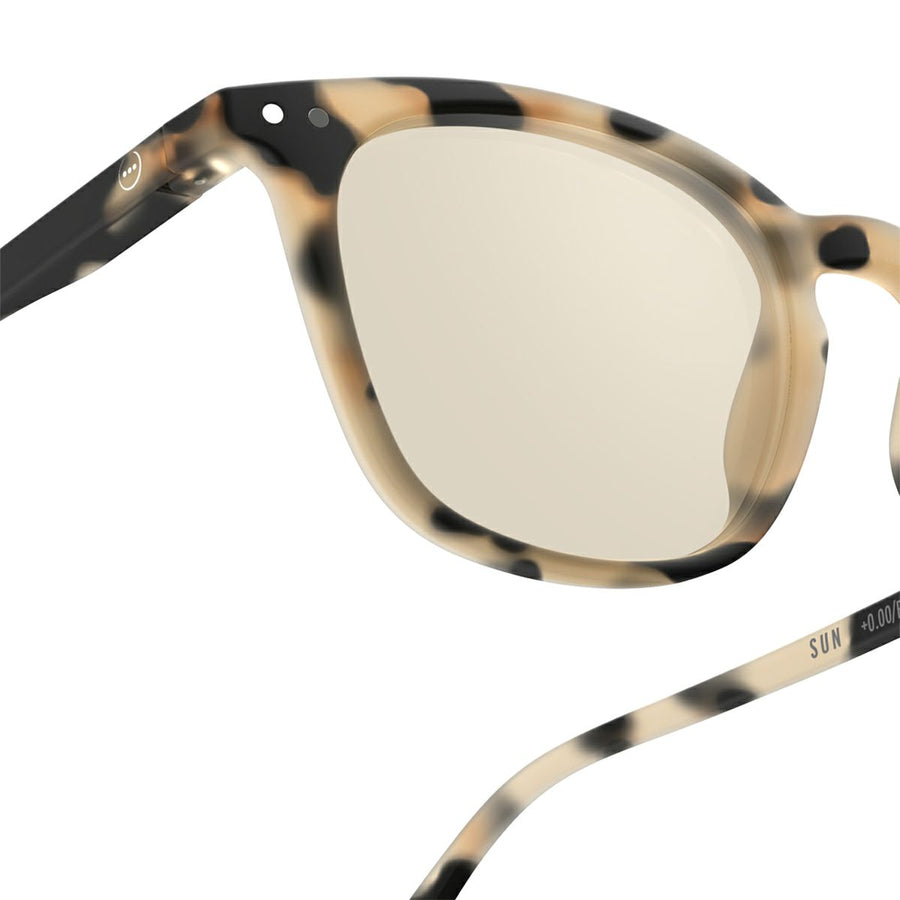 〈IZIPIZI〉SUN LIGHTCOLOR #E Light Tortoise(Light brown lenses)