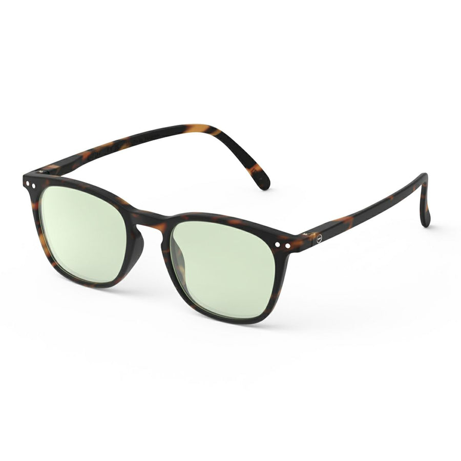 〈IZIPIZI〉SUN LIGHTCOLOR #E Tortoise(Light green lenses)