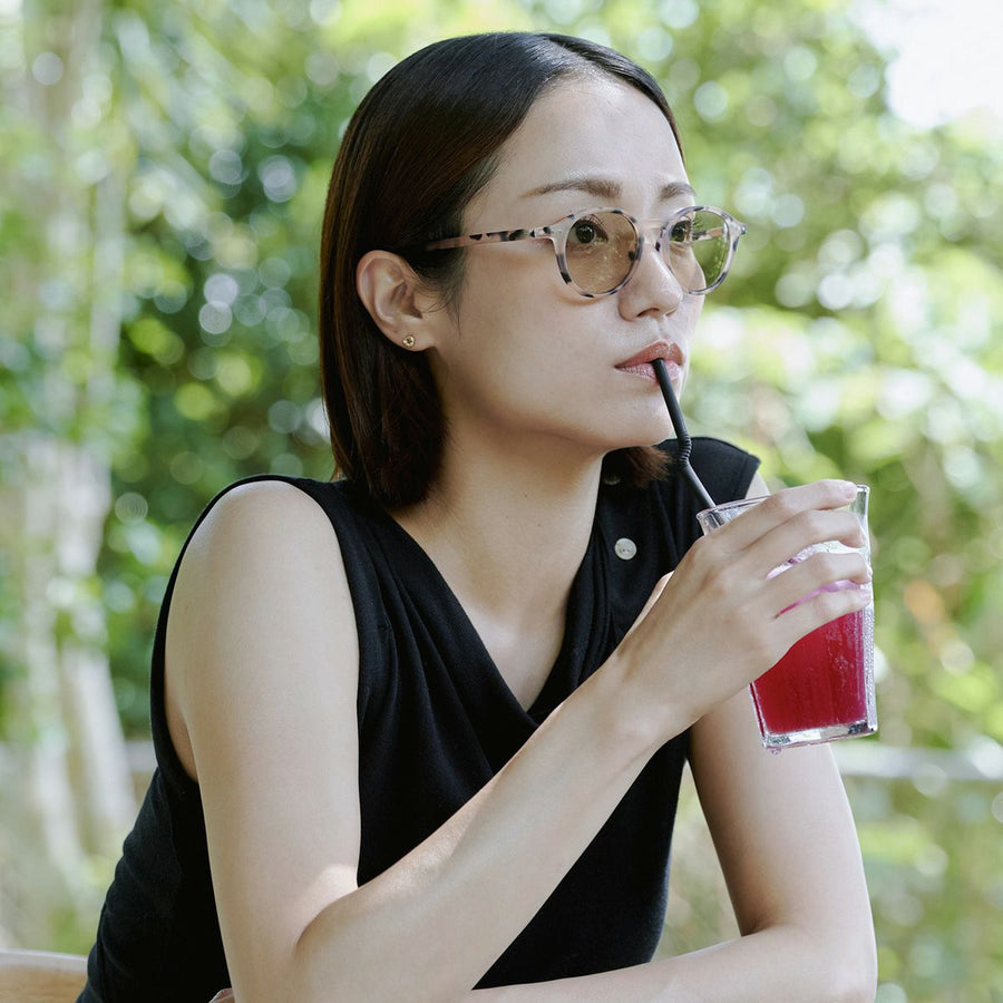〈IZIPIZI〉SUN LIGHTCOLOR #D Light Tortoise(Light brown lenses)