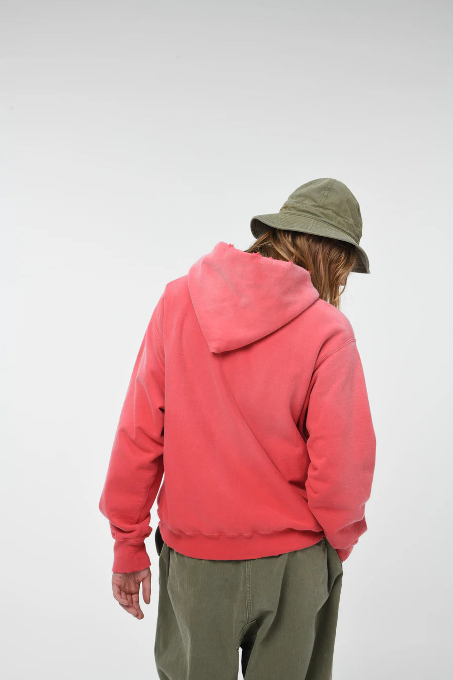 〈BOW WOW〉1ST MARINE DIVISION HOODIE AGEING