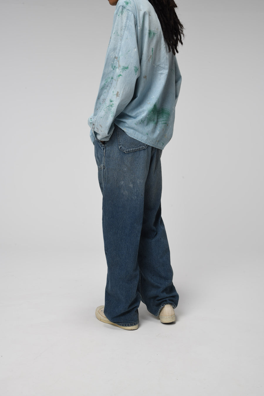 〈BOW WOW〉M-44 DENIM TROUSERS