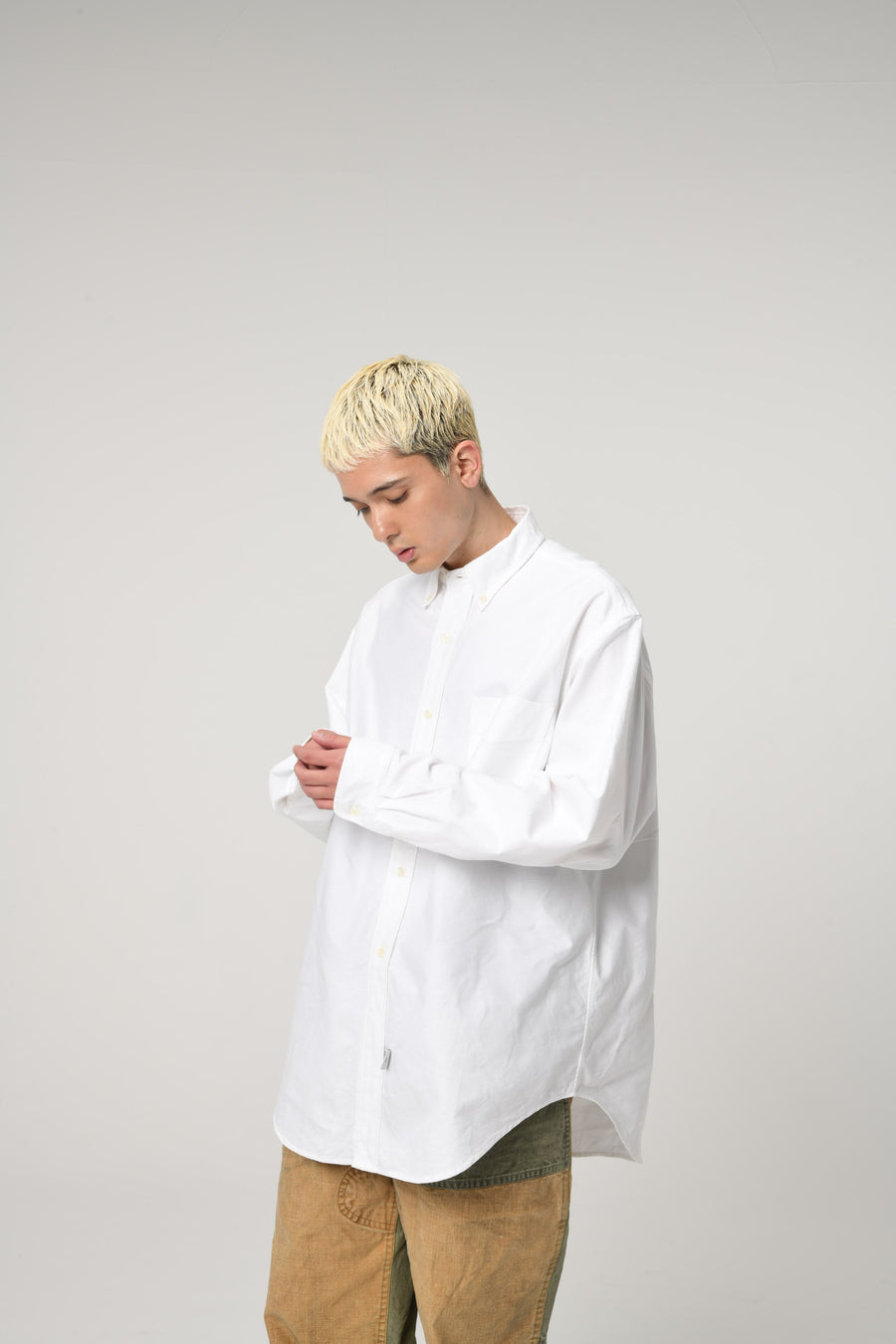 〈BOW WOW〉OXFORD B.D. SHIRTS / WHITE
