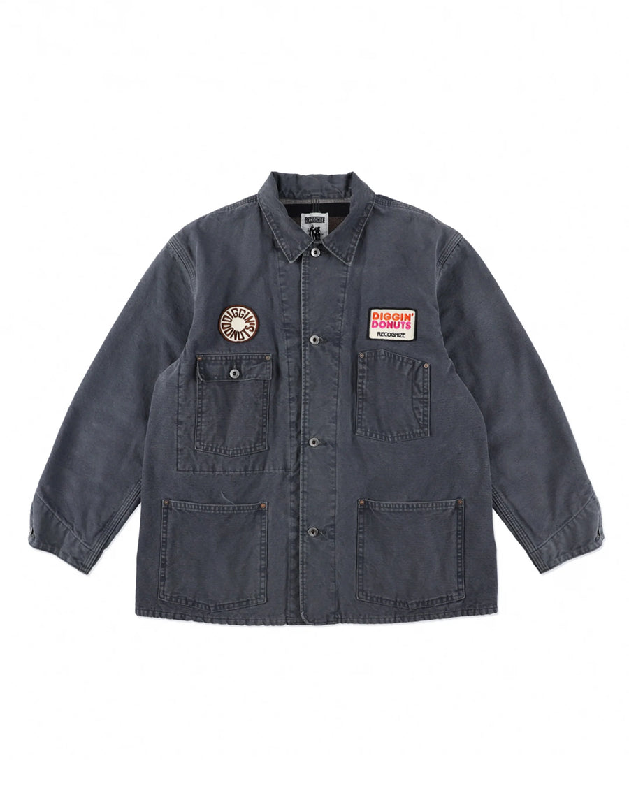 〈RECOGNIZE/BOW WOW〉DIGGIN' DONUTS DUCK COVERALL AGED