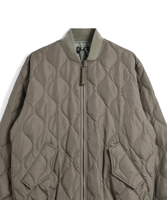 TAION〉[UNISEX] ミリタリー MA-1 ダウンジャケット(TAION-111M1ML-1