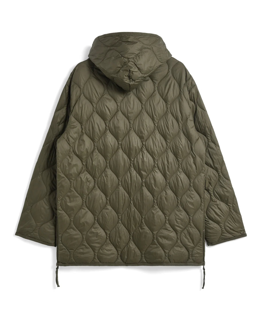 〈TAION〉[UNISEX] ミリタリー M65 Wジップ ダウンパーカー-ソフトシェル(TAION-M65LSZBML-1PK)