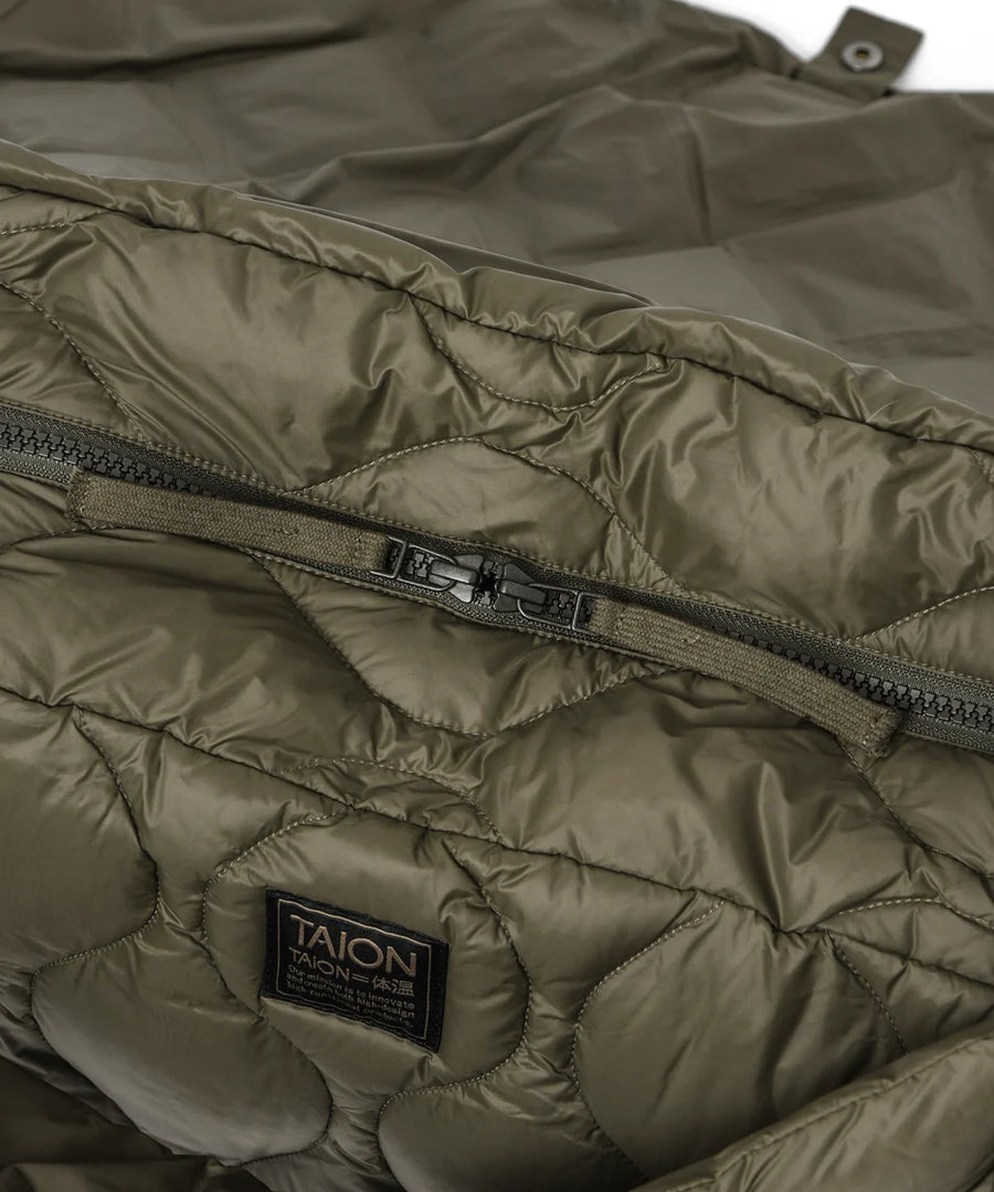 〈TAION〉ミリタリー メッセンジャー ダウンバッグM(TAION-MGBG01ALSML-M)