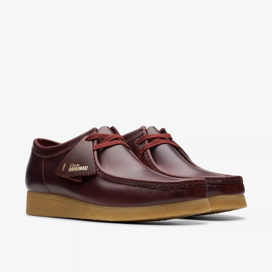 〈Clarks〉Wallabee / Deep Red Leather