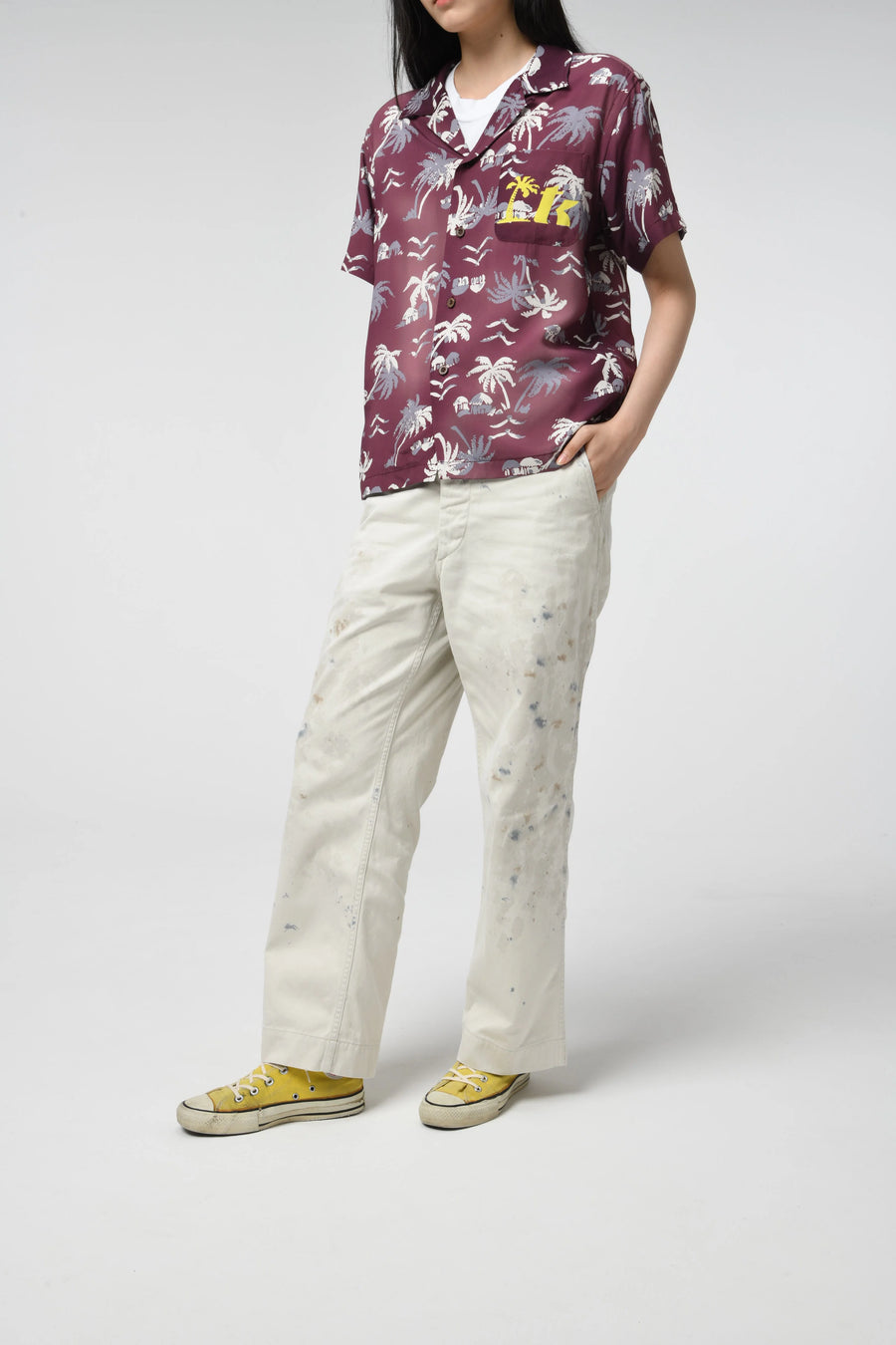 BOW WOW〉STAINED WORK TROUSERS|UP NORTH ONLINE STORE BOW WOW〉STAINED WORK TROUSERS|UP NORTH ONLINE STORE