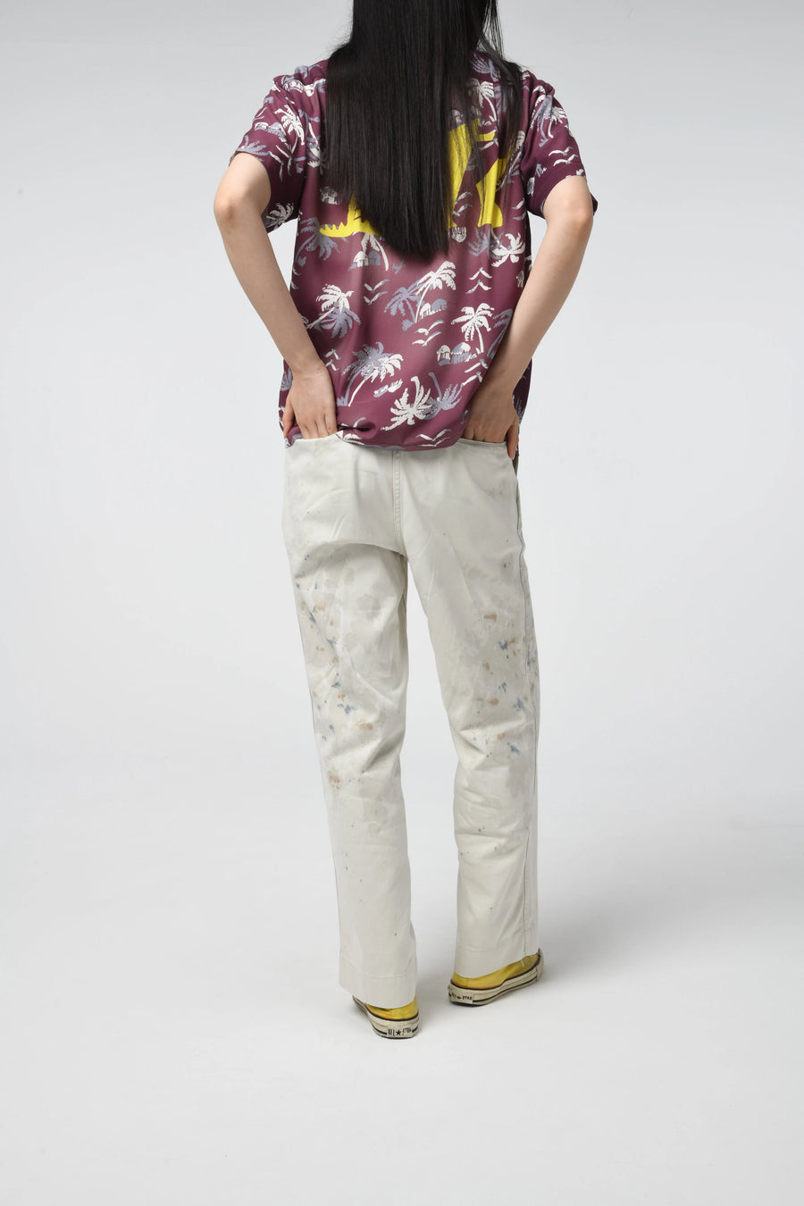 BOW WOW〉STAINED WORK TROUSERS|UP NORTH ONLINE STORE BOW WOW〉STAINED WORK TROUSERS|UP NORTH ONLINE STORE