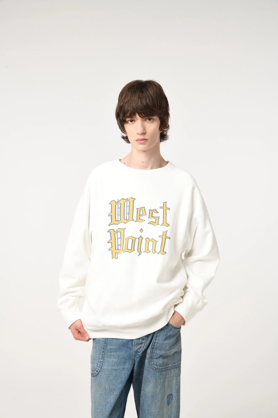 〈BOW WOW〉WEST POINT LOGO SWEATSHIRT