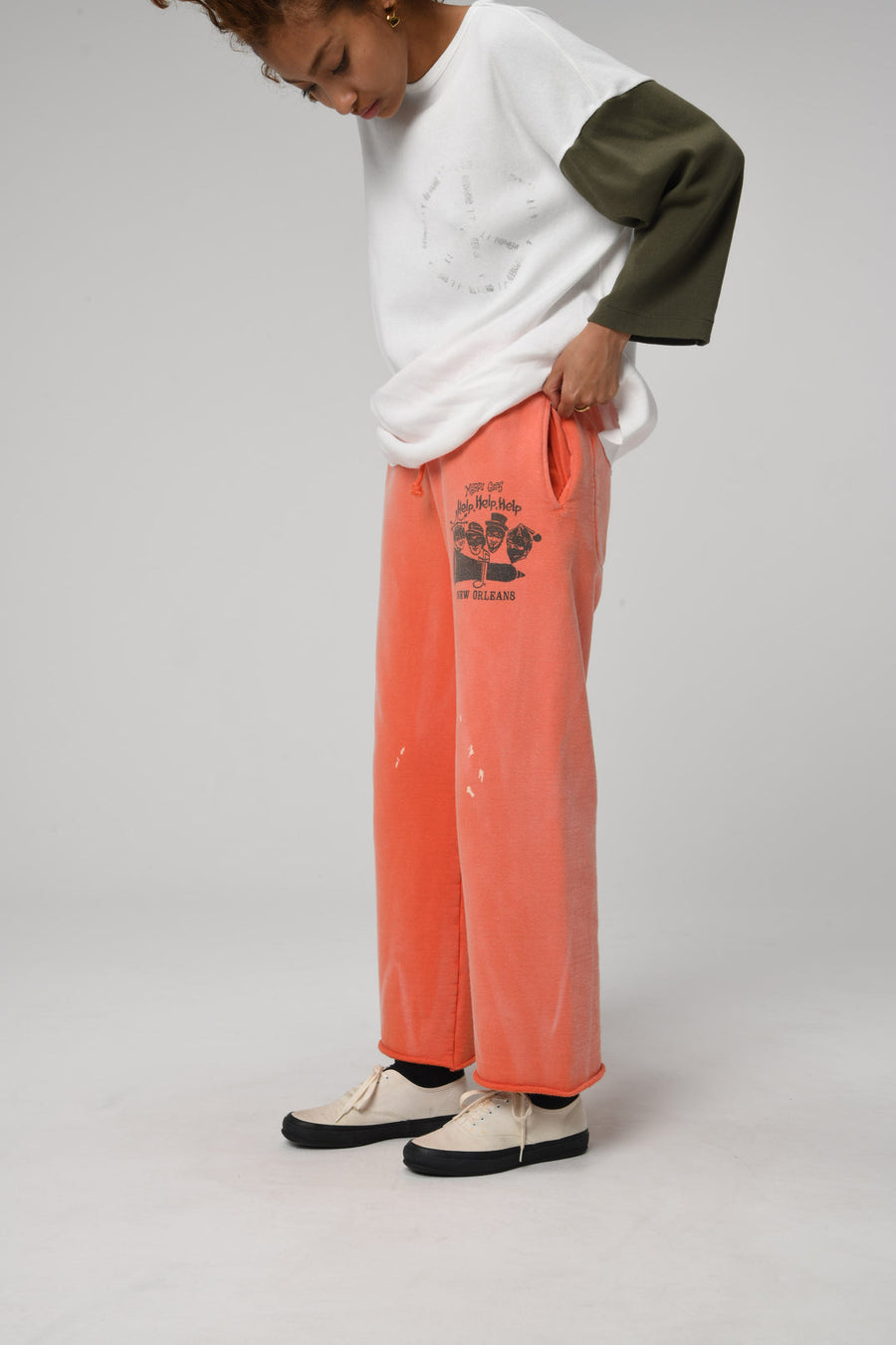 BOW WOW〉BEATLE MANIA MARDI GRAS SWEAT PANTS｜UP NORTH ONLINE STORE