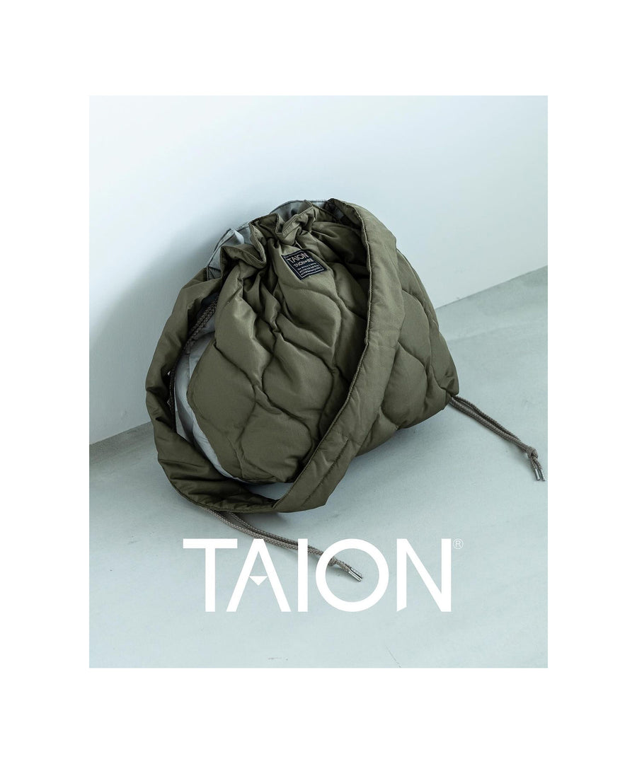 〈TAION〉ミリタリー ダウンショルダーバッグ(TAION-SB01ML-1)