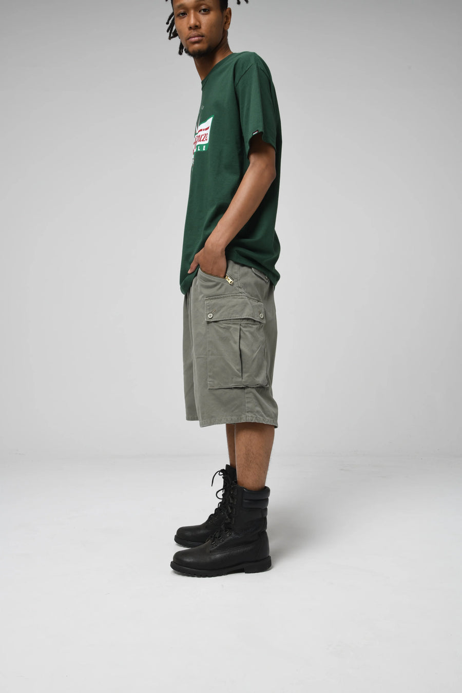 【クリスマスセール中】stuka ショーツ kiosque cc ポーカーズ RECOGNIZE〉NEW YORK CARGO SHORTS｜UP NORTH ONLINE STORE