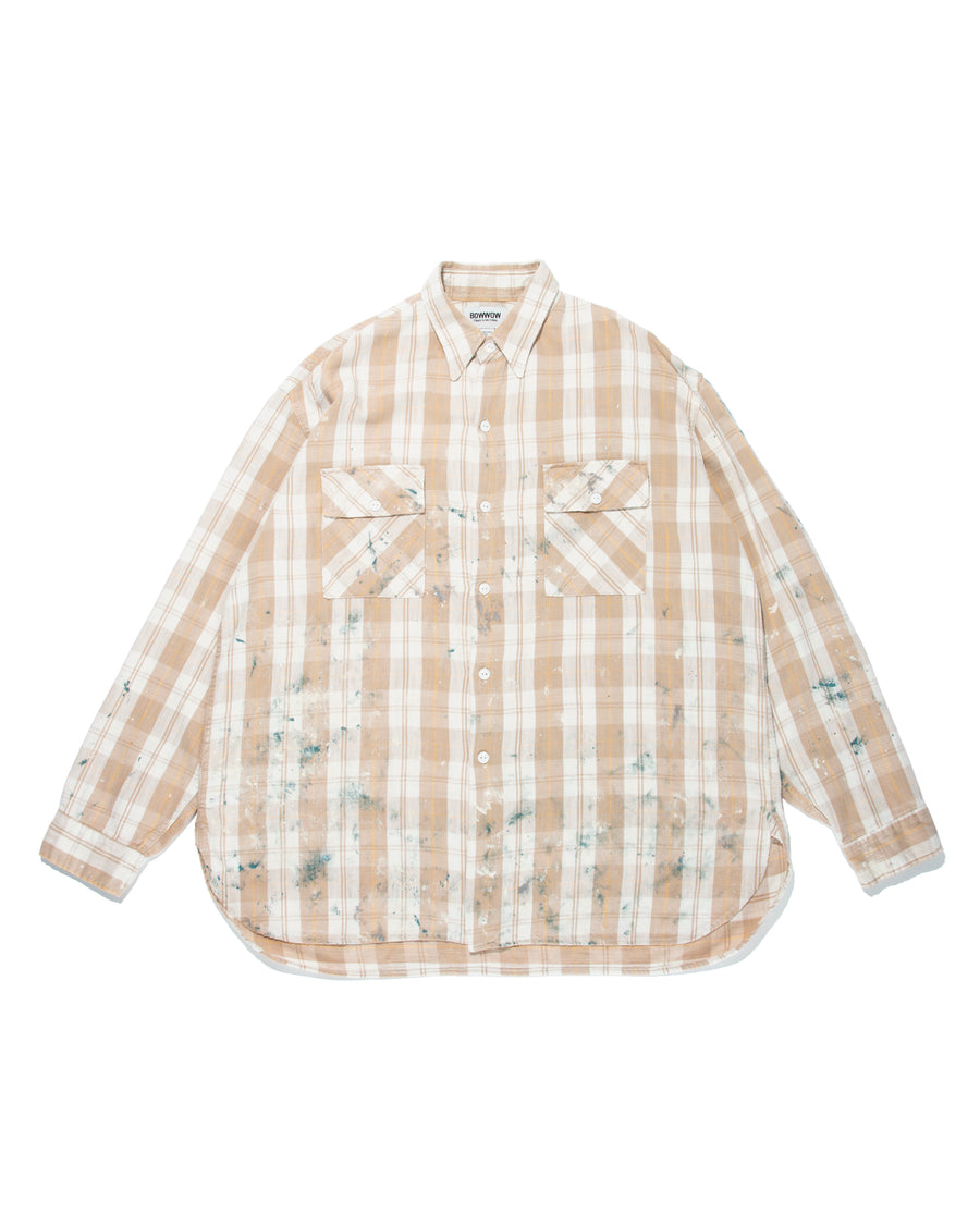 〈BOW WOW〉PAINTED PAINTER FLANNEL SHIRT