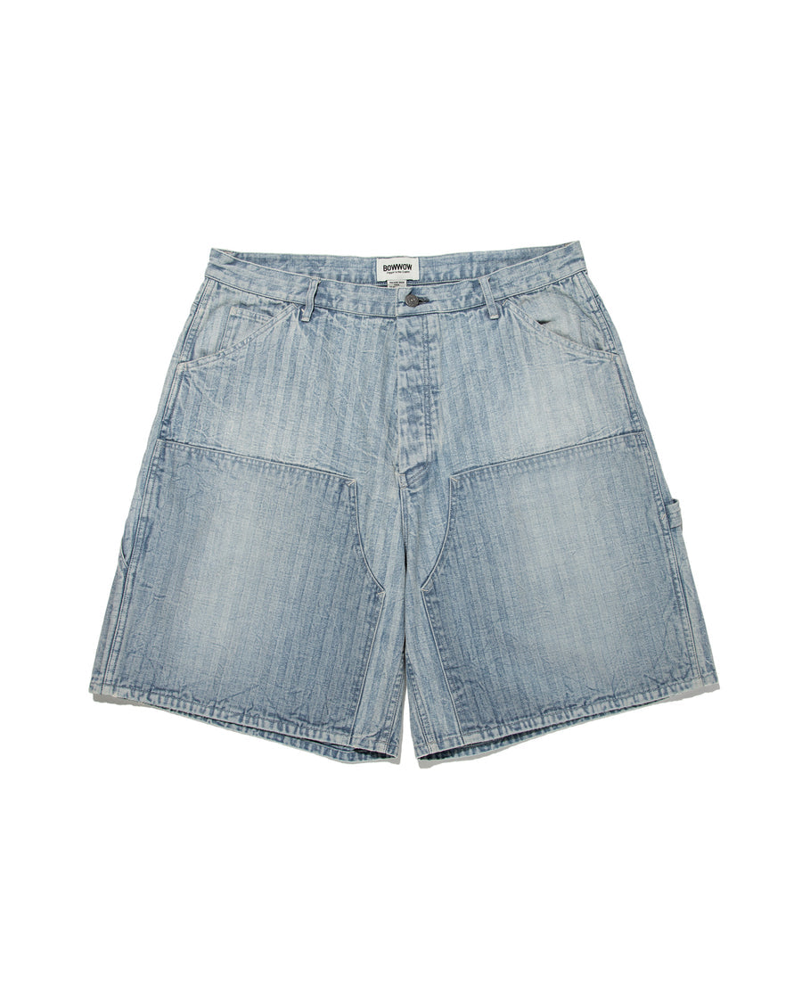 〈BOW WOW〉GALAXY SYRUP DOUBLE KNEE PAINTER SHORTS