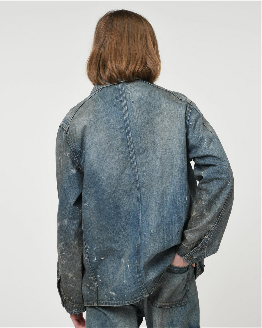 〈BOW WOW〉PAINT-STAINED ENGINEER'S COVERALL