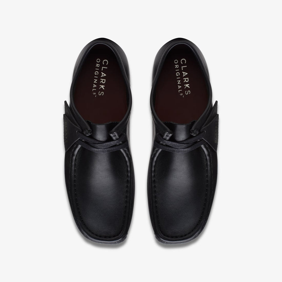 〈Clarks〉Wallabee / Black Leather