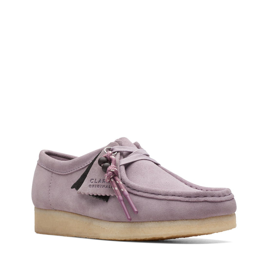〈Clarks〉Wallabee / Mauve Suede (Womens)