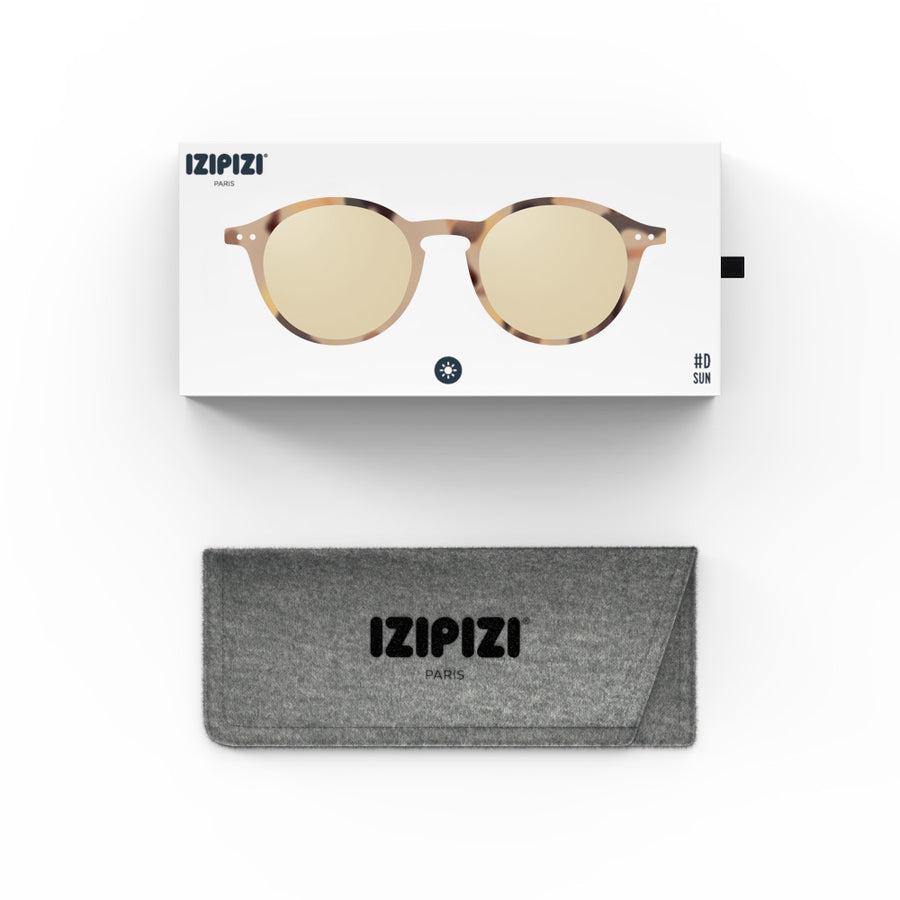 〈IZIPIZI〉SUN LIGHTCOLOR #D Light Tortoise(Light brown lenses)