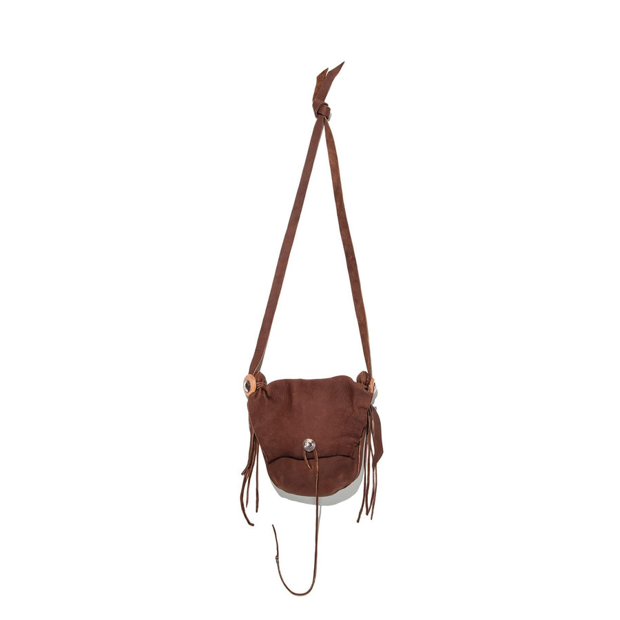 〈BOW WOW〉DEER SKIN BAG / BROWN