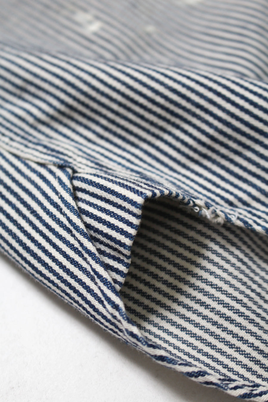 〈BOW WOW〉WORK HICKORY STRIPE PO SHIRTS