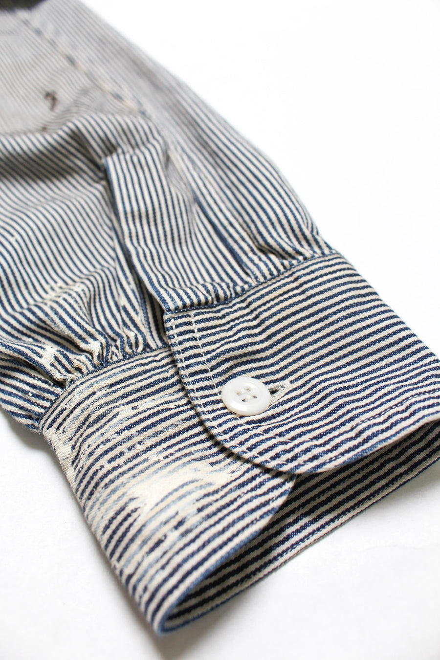 〈BOW WOW〉WORK HICKORY STRIPE PO SHIRTS