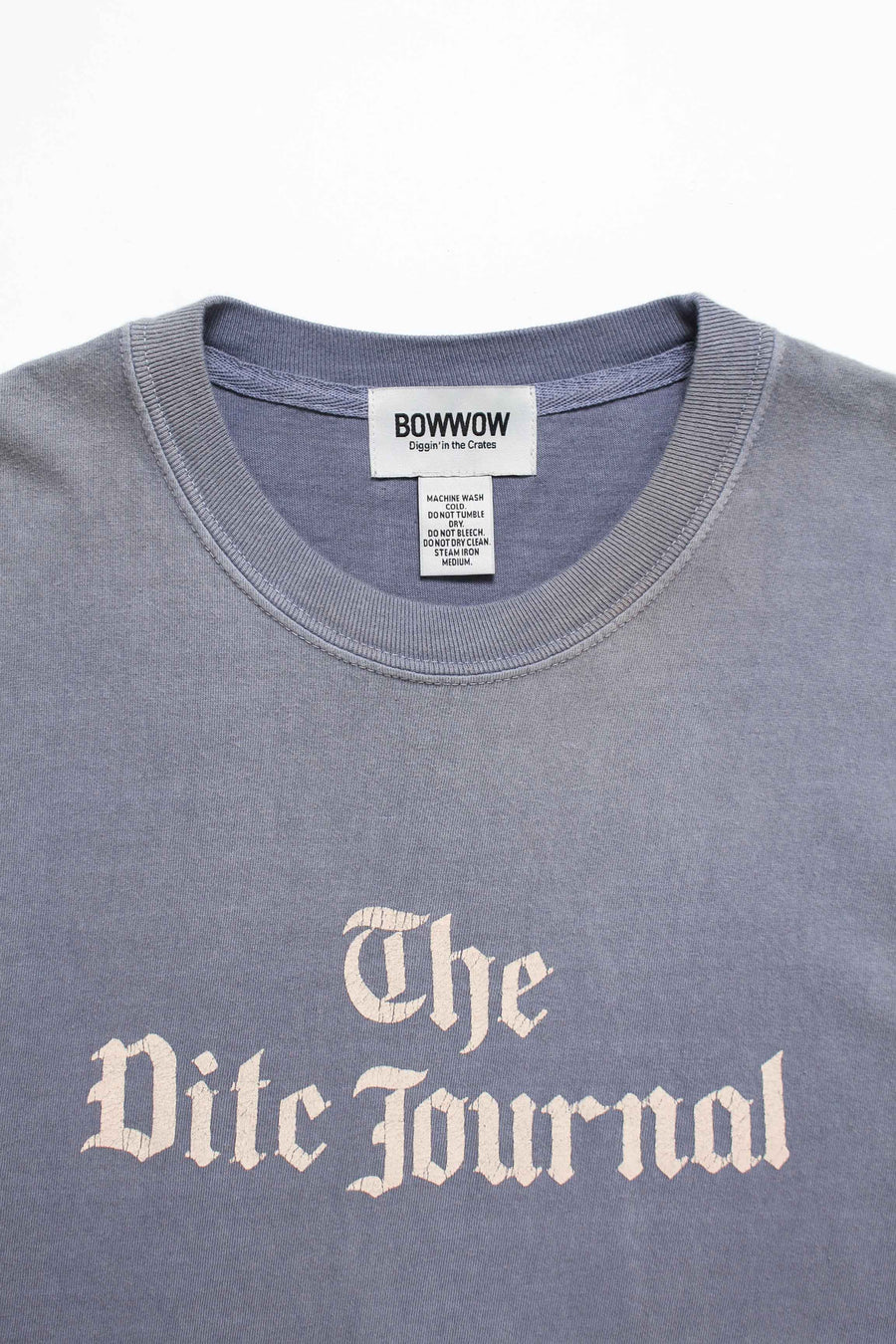 BOWWOW The Dite Journal Tシャツ BOW WOW〉THE DITC JOURNAL TEE AGED｜UP NORTH ONLINE STORE
