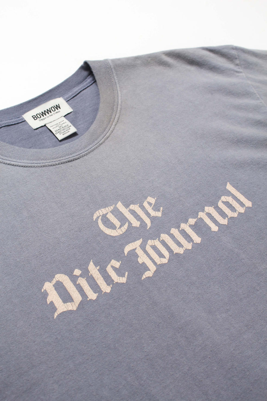 BOWWOW The Dite Journal Tシャツ BOW WOW〉THE DITC JOURNAL TEE AGED｜UP NORTH ONLINE STORE