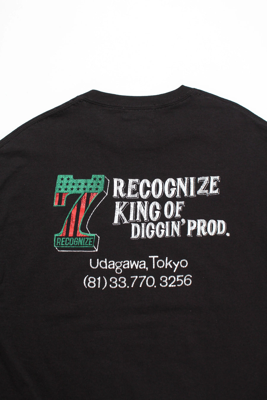 邦楽 soldout! RECOGNIZE〉#7 VINYL UDAGAWA TEE｜UP NORTH ONLINE STORE