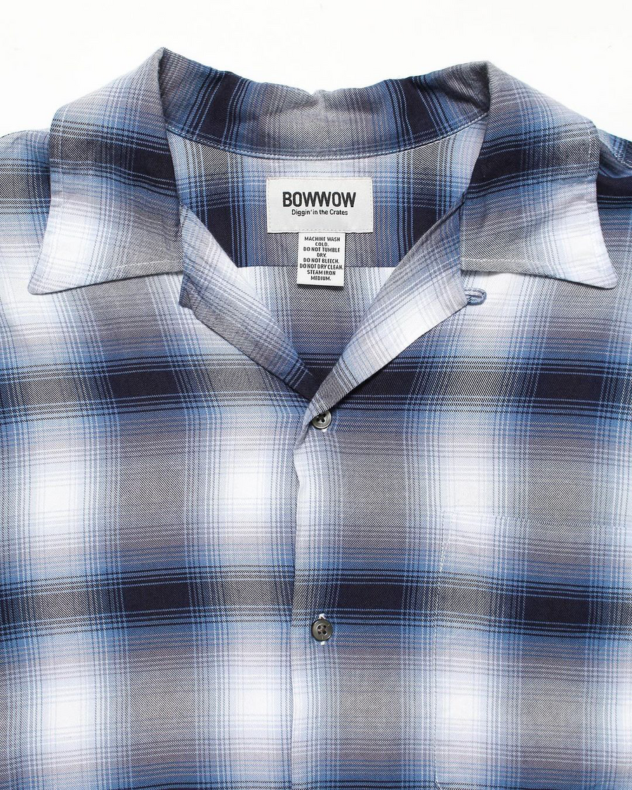 〈BOW WOW〉RAYON CHECK SHIRTS