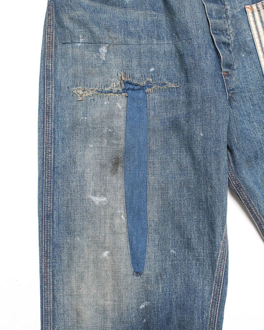 〈BOW WOW〉LAPD PRISONER DENIM PT AGING